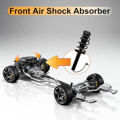 MILLISEC Front Air Strut Shock Absorber with Coil Spring Compati 並行輸入品_7