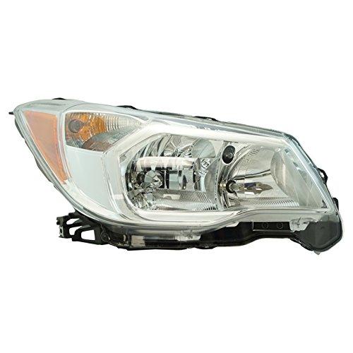【並行輸入品】 TRQ Right Headlight Assembly Compatible with 2014 2016 Subaru Foの画像