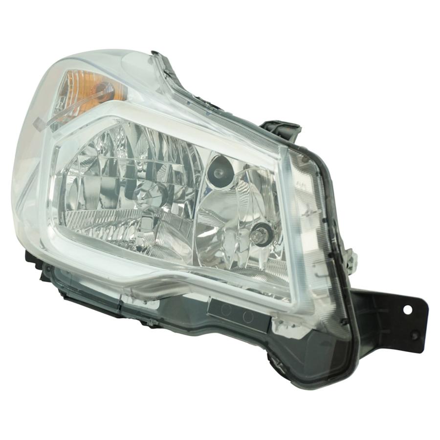 【並行輸入品】 TRQ Right Headlight Assembly Compatible with 2014 2016 Subaru Foの画像
