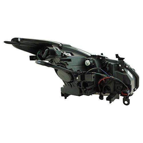 【並行輸入品】 TRQ Left Headlight Assembly Compatible with 2011 2013 INFINITI Gの画像