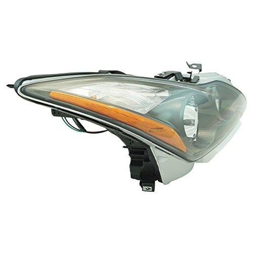 【並行輸入品】 TRQ Right Headlight Assembly Compatible with 2011 2013 INFINITIの画像