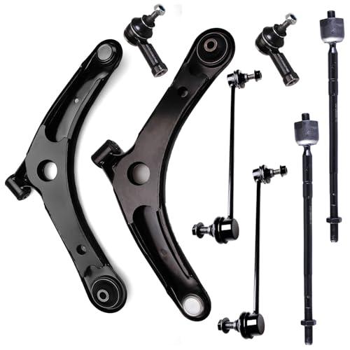 【並行輸入品】 Front Lower Control Arms + Front Sway Bar + Inner Outer Tie Rods