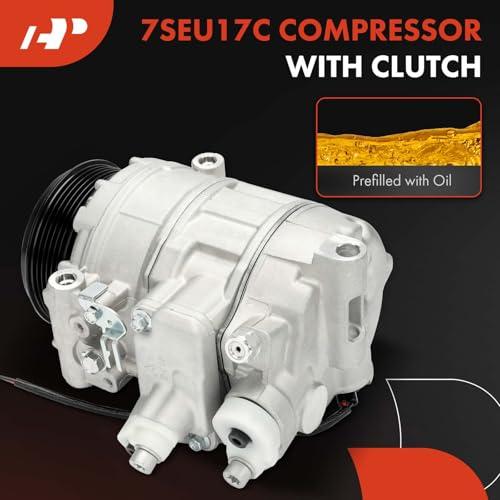 A Premium Air Conditioner AC Compressor with Clutch Compatible w 並行輸入品の画像