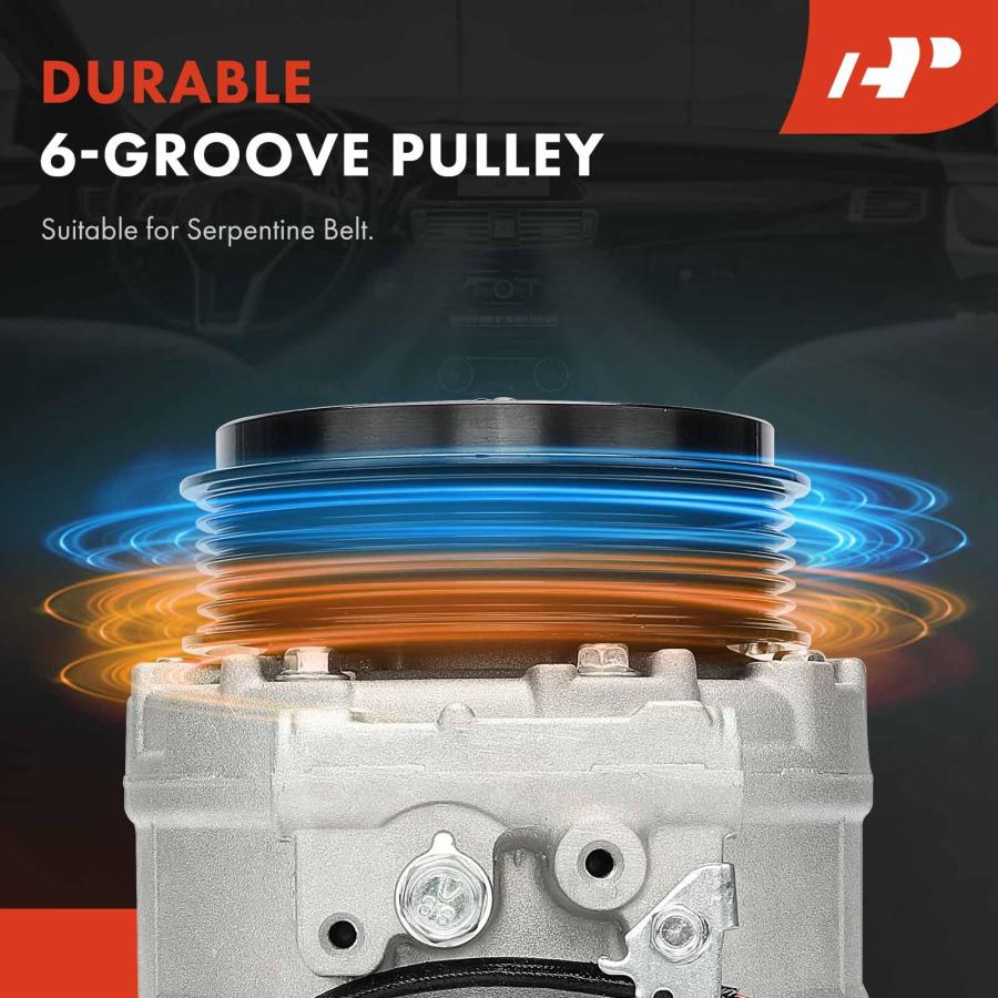 A Premium Air Conditioner AC Compressor with Clutch Compatible w 並行輸入品の画像