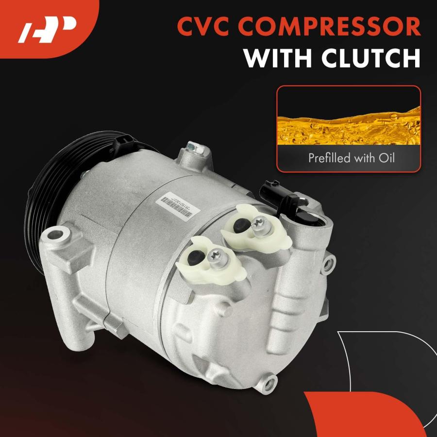 A Premium Air Conditioner AC Compressor with Clutch Compatible w 並行輸入品の画像