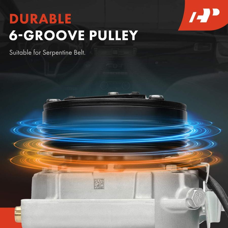 A Premium Air Conditioner AC Compressor with Clutch Compatible w 並行輸入品の画像