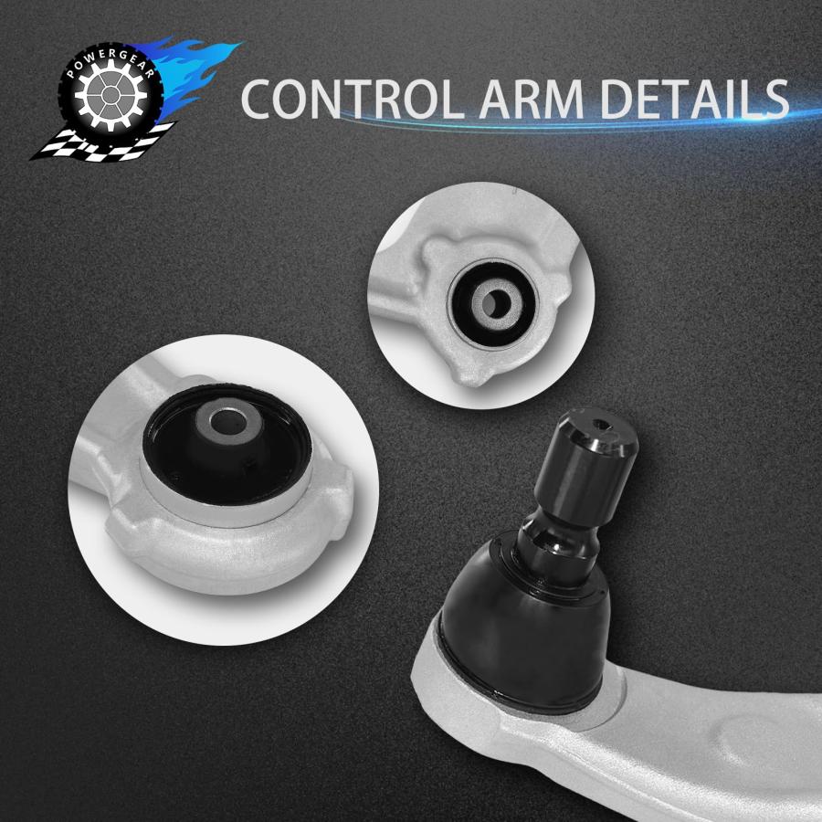 POWERGEAR Control Arm RK623474 RK623475 10PCS Front Suspension K 並行輸入品_6