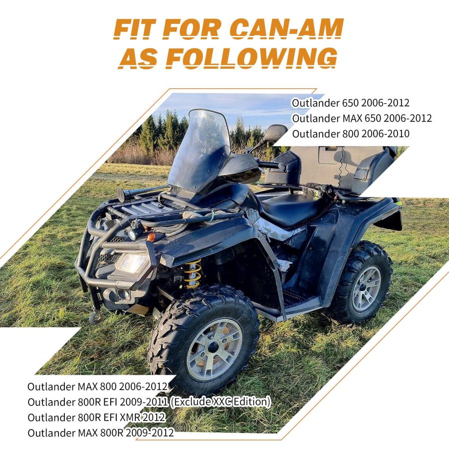 【並行輸入品】Can Am Outlander 650 800 800R 2006 2012用上部+下部アームボールジョイントキット Upperの画像