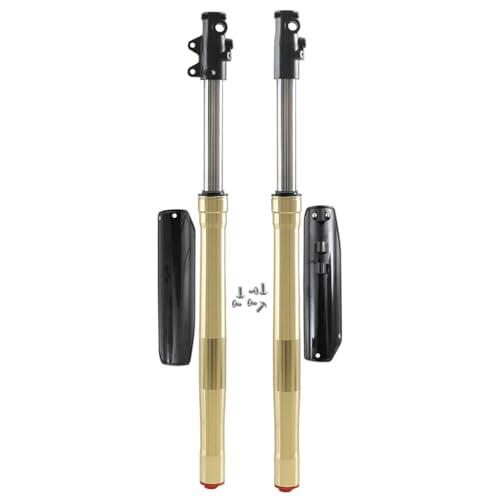 A Pair 45/48mm Upside Down Front Forks Tube Shock Suspension   7 並行輸入品の画像