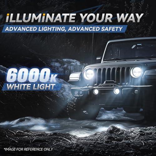 Auto Dynasty Headlights Assembly Compatible with 1959 2018 Jeep 並行輸入品_4