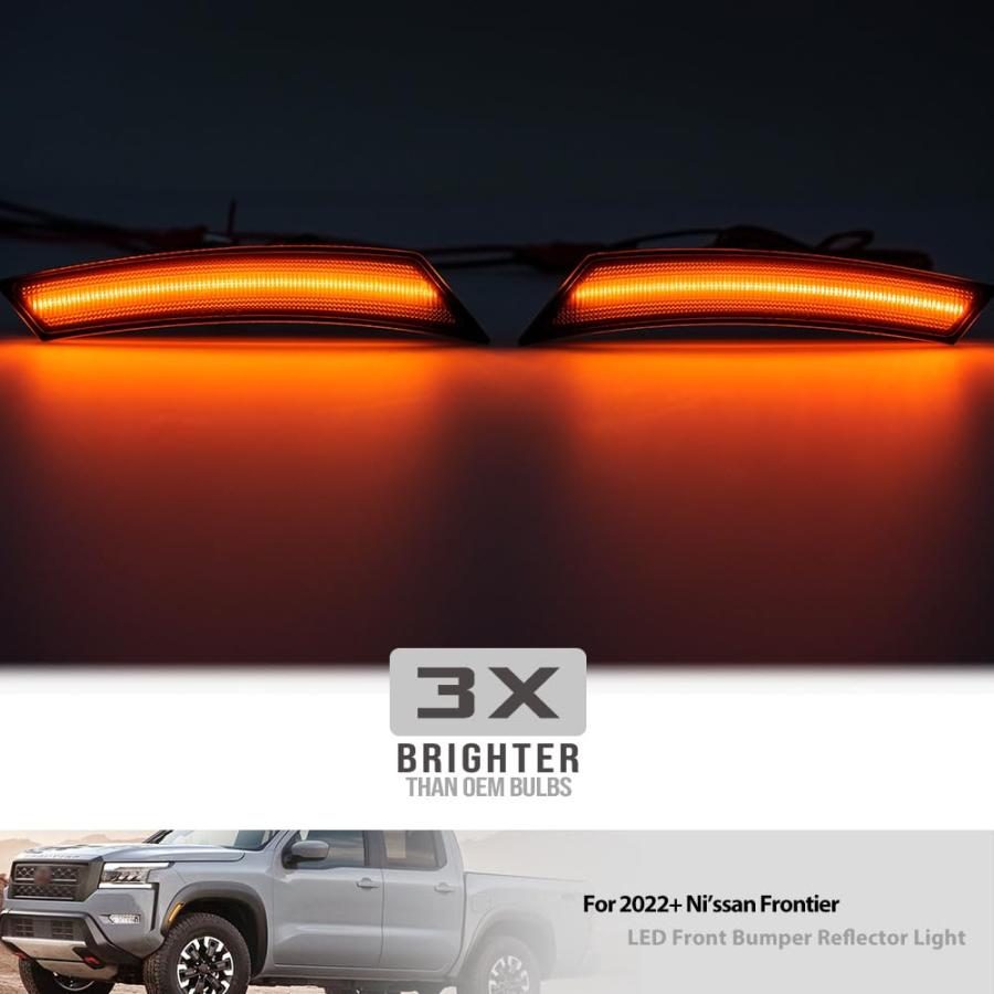 【並行輸入品】 Mingrui test 2PCS Led Front Bumper Reflector Side Marker Light f_3