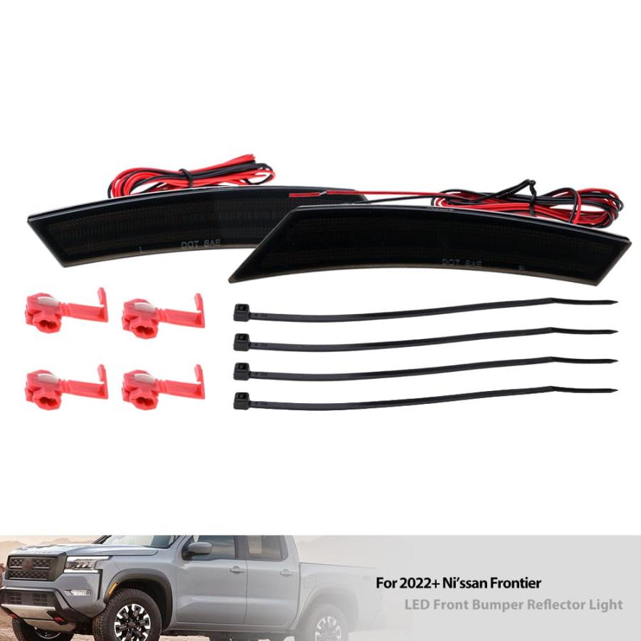 【並行輸入品】 Mingrui test 2PCS Led Front Bumper Reflector Side Marker Light f_6