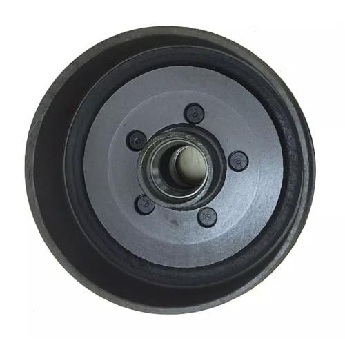 10\" x 2 1/4\" Trailer Brake Hub Drum Kit 5 on 4.5\" for 3500 lbs a 並行輸入品の画像