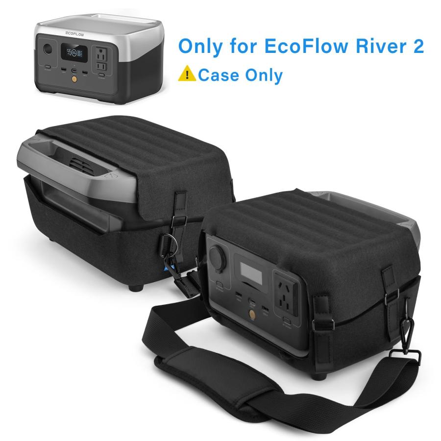エコフロー ECOFLOW 2 リバー2 新品未使用 専用ケース付 Amazon.co.jp: EcoFlow RIVER 2 シリーズ専用バッグ RIVER 2/RIVER 2
