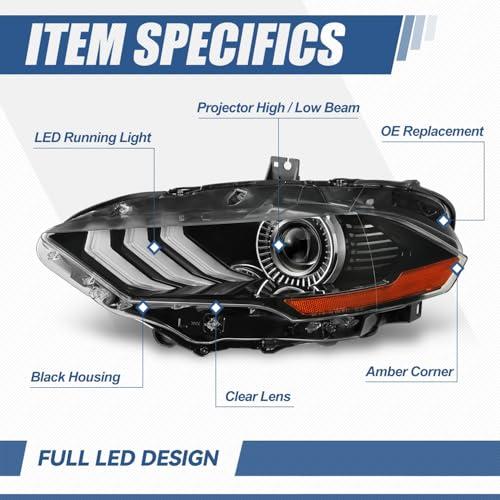 【並行輸入品】 Auto Dynasty FO2502369 Factory Style Headlight Assembly Headlampの画像