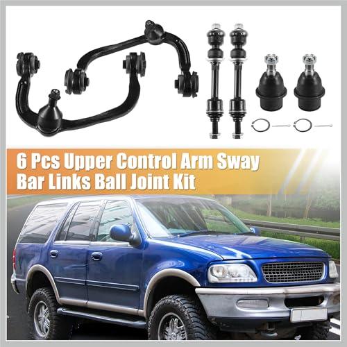 【並行輸入品】 RATCHROLL 6 Pcs Front Upper Control Arm Suspension Kit for Ford