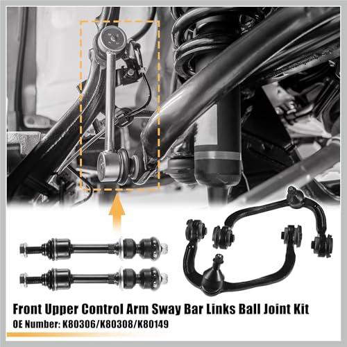 【並行輸入品】 RATCHROLL 6 Pcs Front Upper Control Arm Suspension Kit for Ford