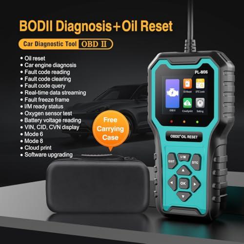 Panlong OBD2 スキャナー オイルリセット メンテナンスインターバル
