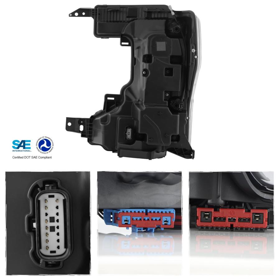 【並行輸入品】 AKKON Fits 2020 2022 Ford F250 F350 F450 SuperDuty FULL LED Ch_6