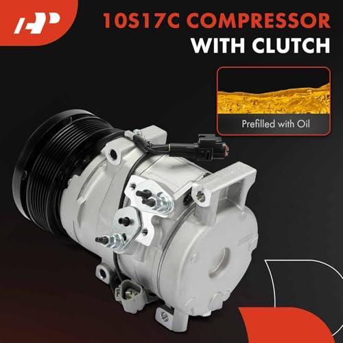 A Premium Air Conditioner AC Compressor with Clutch Compatible w 並行輸入品の画像