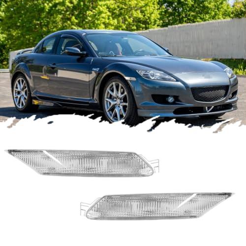 【並行輸入品】TurningMax 2004 2005 2006 2007 2008 マツダ RX 8 RX8 フロントバンパー サイドマーカー_1