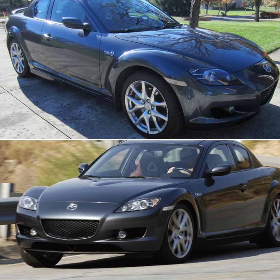 【並行輸入品】TurningMax 2004 2005 2006 2007 2008 マツダ RX 8 RX8 フロントバンパー サイドマーカー_9