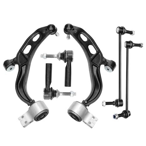 【並行輸入品】 X AUTOHAUX 6pcs Front Suspension Kit Lower Control Arm Outer Tie_1