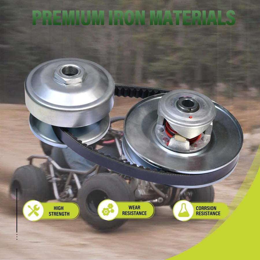 Go Kart 40 Series Torque Converter Kit with 1\" Driver Clutch+3/4 並行輸入品の画像