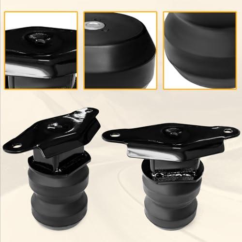 【並行輸入品】 MILLISEC Rear Rubber Helper Suspension Springs Kits Compatible w