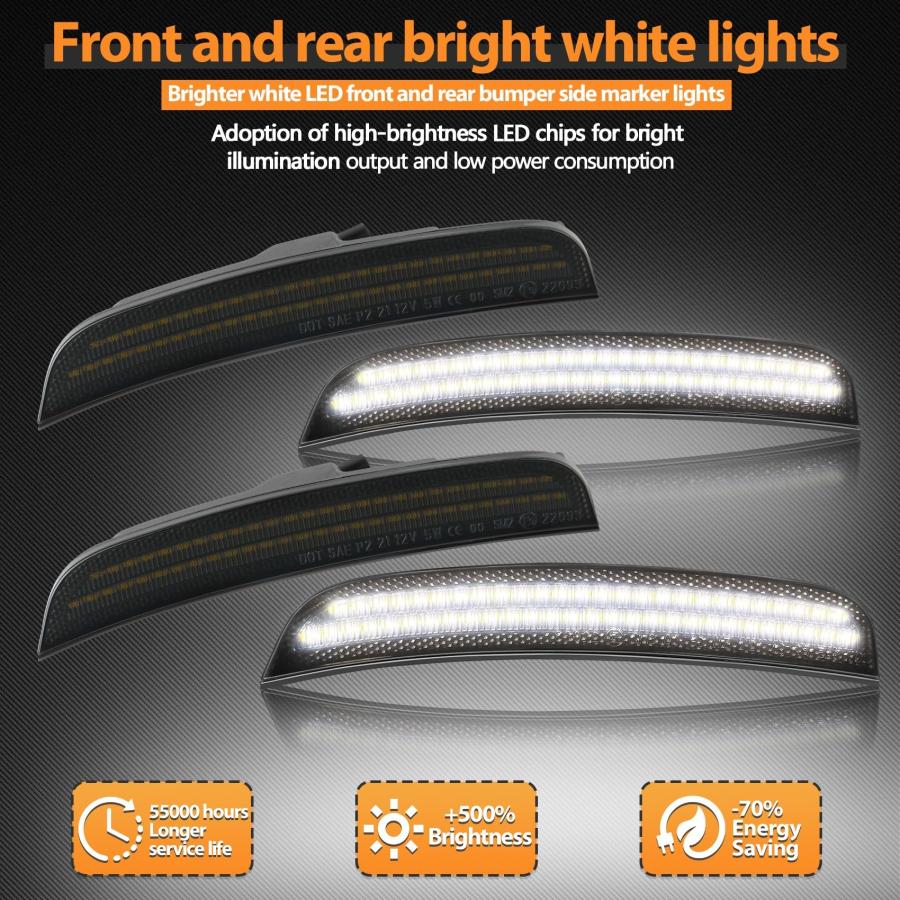 Side Marker Lights Compatible With Chrysler300 for Chrysler 300s 並行輸入品の画像
