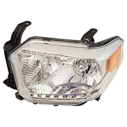 【並行輸入品】 TRQ Left Headlight Assembly Drivers Side Compatible with 14 17 T_1