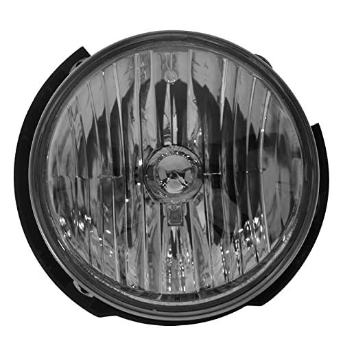 【並行輸入品】 TRQ Right Headlight Assembly Compatible with 2007 2017 Jeep Wranの画像