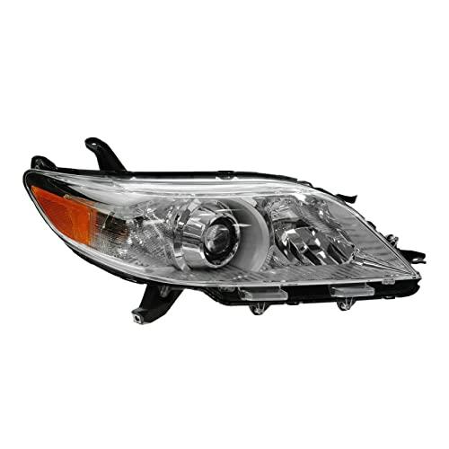 【並行輸入品】 TRQ Right Headlight Assembly Passenger Side Compatible with 11 2の画像