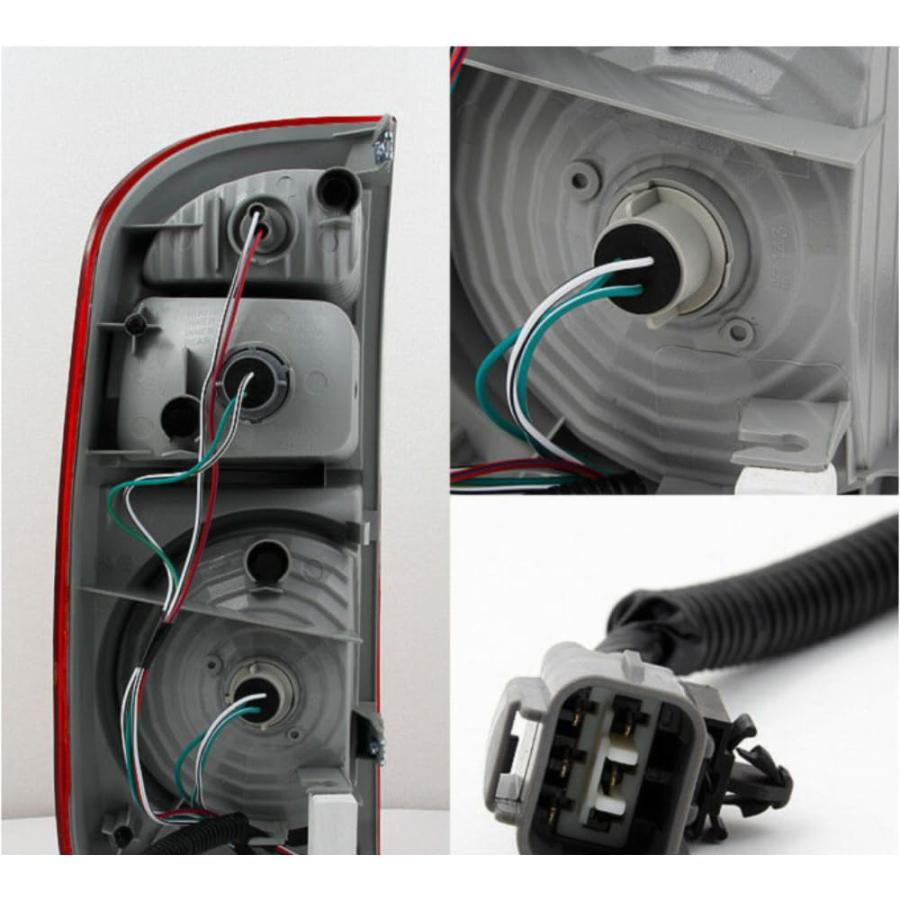 【並行輸入品】 Fanzeya 2pcs Tail Light Rear Left Right Driver Passenger Side Re