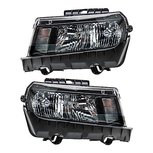【並行輸入品】 TRQ Driver \u0026 Passenger Side Headlight Assembly Set Headlights Dr_4
