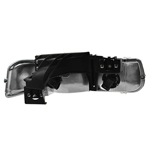 【並行輸入品】 TRQ Left Headlight Assembly Drivers Side Compatible with 99 02 Sの画像