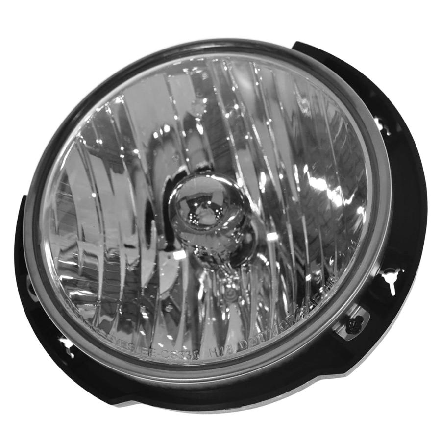 【並行輸入品】 TRQ Left Headlight Assembly Drivers Side Compatible with 2007 20の画像