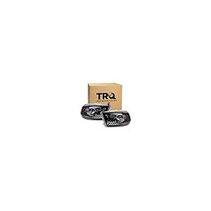 【並行輸入品】 TRQ Driver \u0026 Passenger Side Headlight Assembly Set Headlights Drの画像