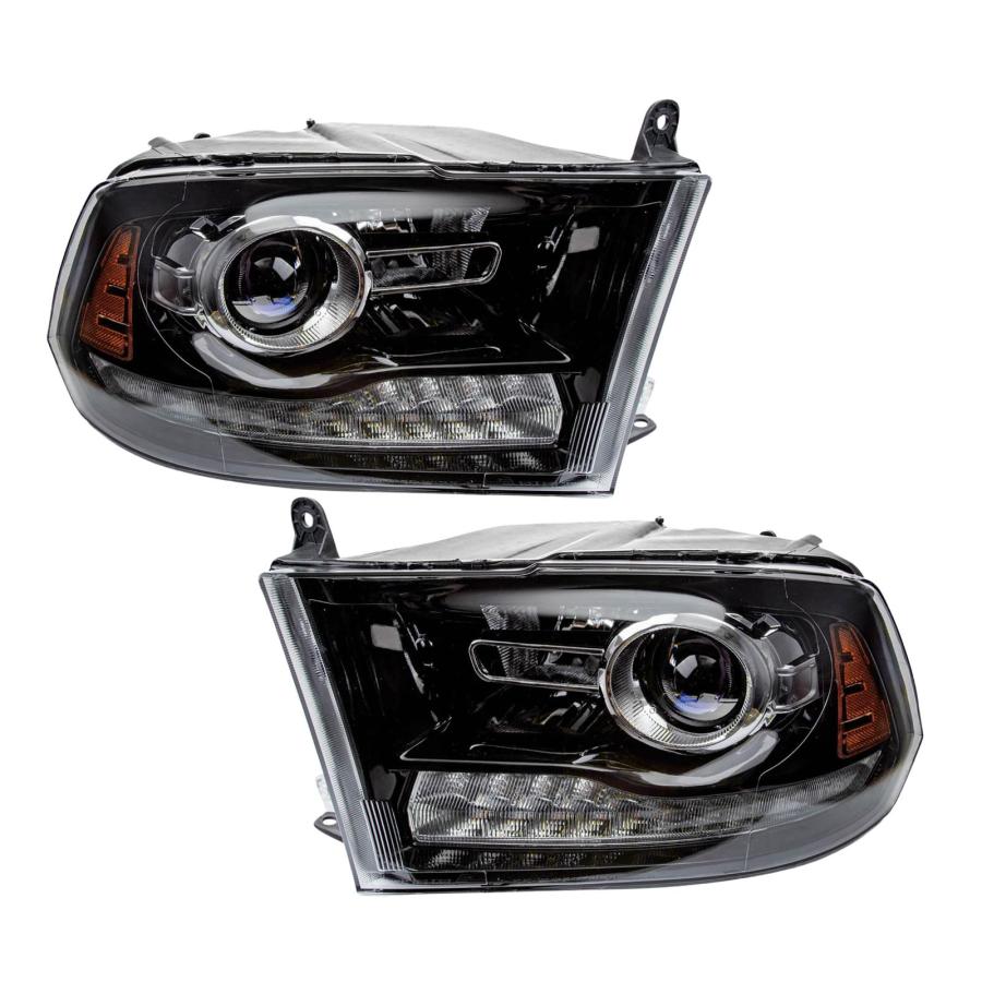 【並行輸入品】 TRQ Driver \u0026 Passenger Side Headlight Assembly Set Headlights Drの画像