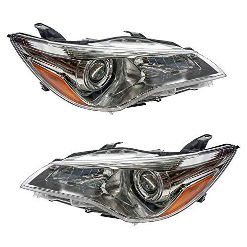 【並行輸入品】 TRQ Driver \u0026 Passenger Side Headlight Assembly Set Headlights Dr_1