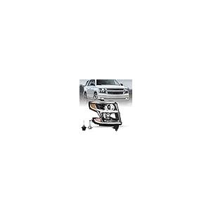 SOCKIR LED DRL Projector Headlight Assembly w/Bulbs Compatible w 並行輸入品_2