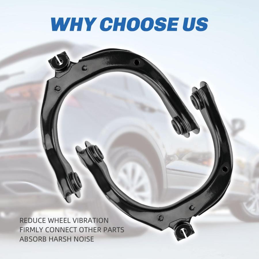 Rockplanet Front Upper Control Arm Kit \u0026 Front Upper Ball Joint  並行輸入品の画像