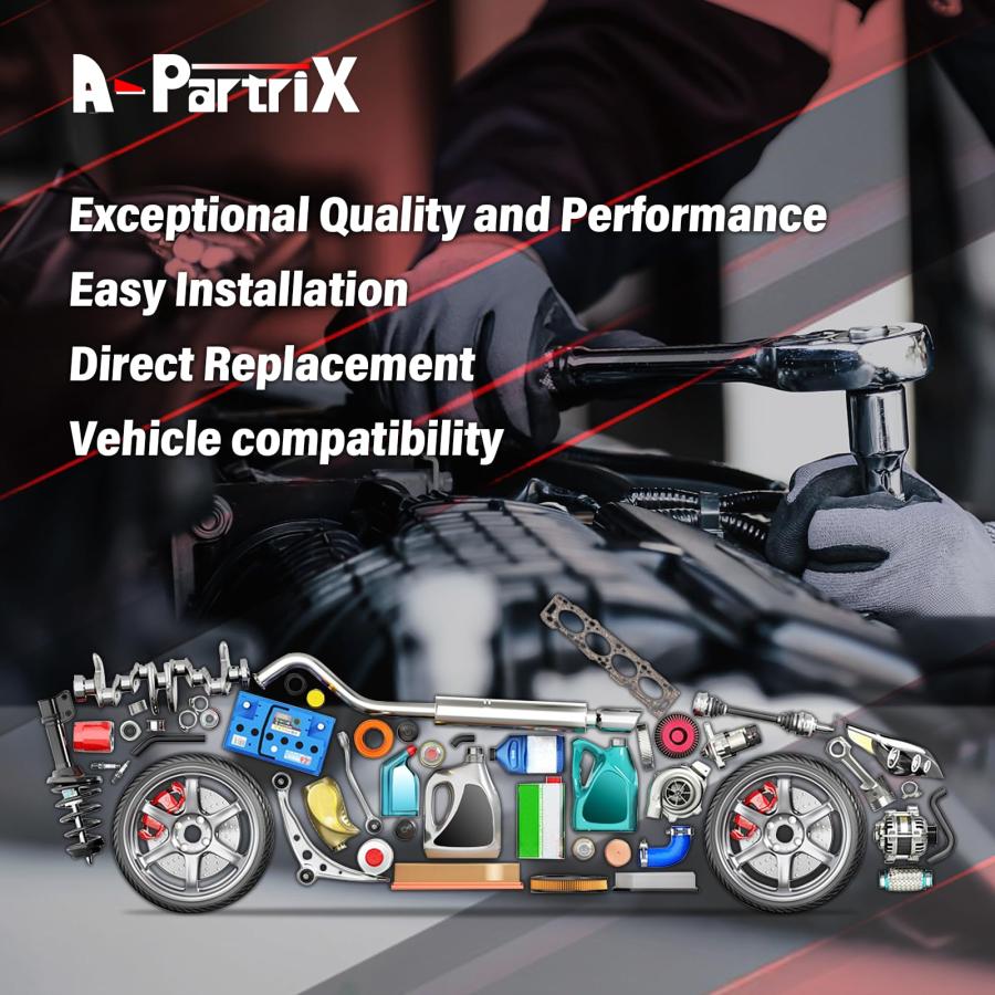 ?A Partrix Control Arm Kit Complete， Front Suspension Arm， Contr 並行輸入品_3
