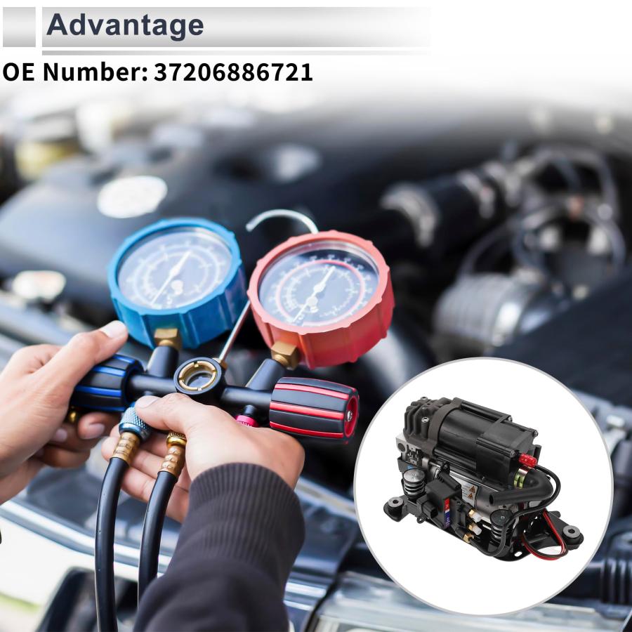 RATCHROLL Air Suspension Compressor Pump for BMW 640i XDrive Gra 並行輸入品_6