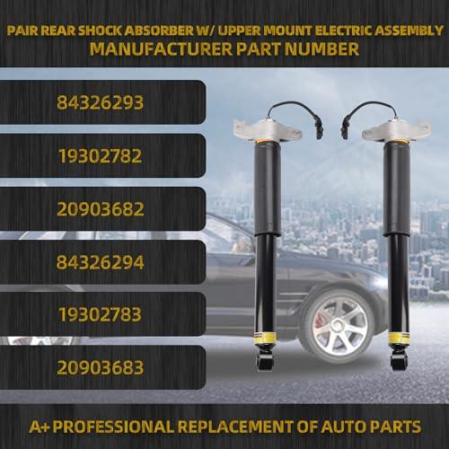 【並行輸入品】 Dasbecan Pair Rear Air Suspension Shock Absorbers Struts Compatiの画像