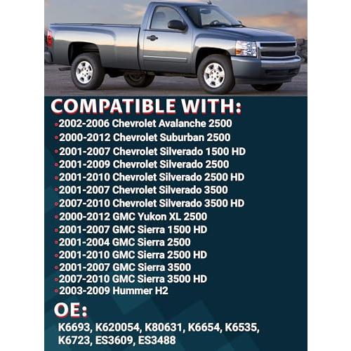 フロントアッパーコントロールアームスウェイバーティアロッドサスペンションキット Silverado Sierra 2500HD 3 並行輸入品_7