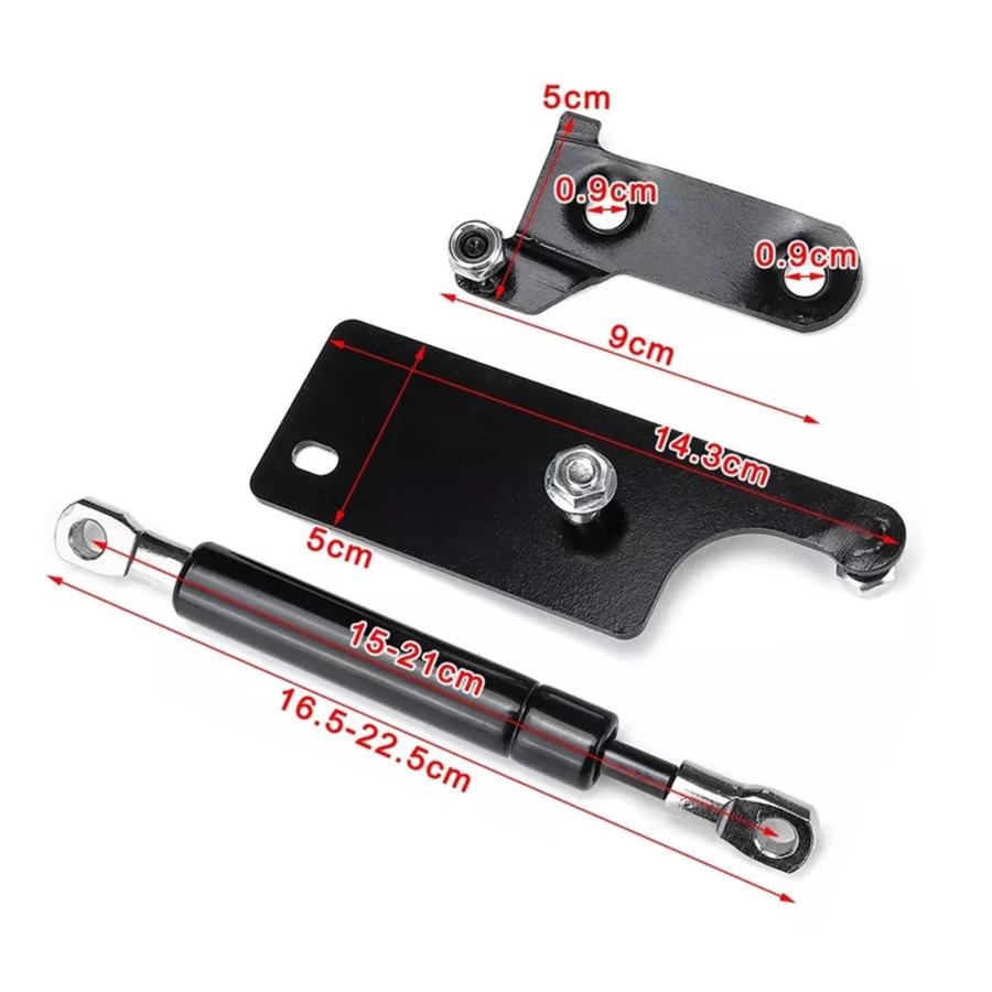 Car Rear Tailgate Slow Down Support Rod Lift Strut Bar Gas Shock 並行輸入品の画像