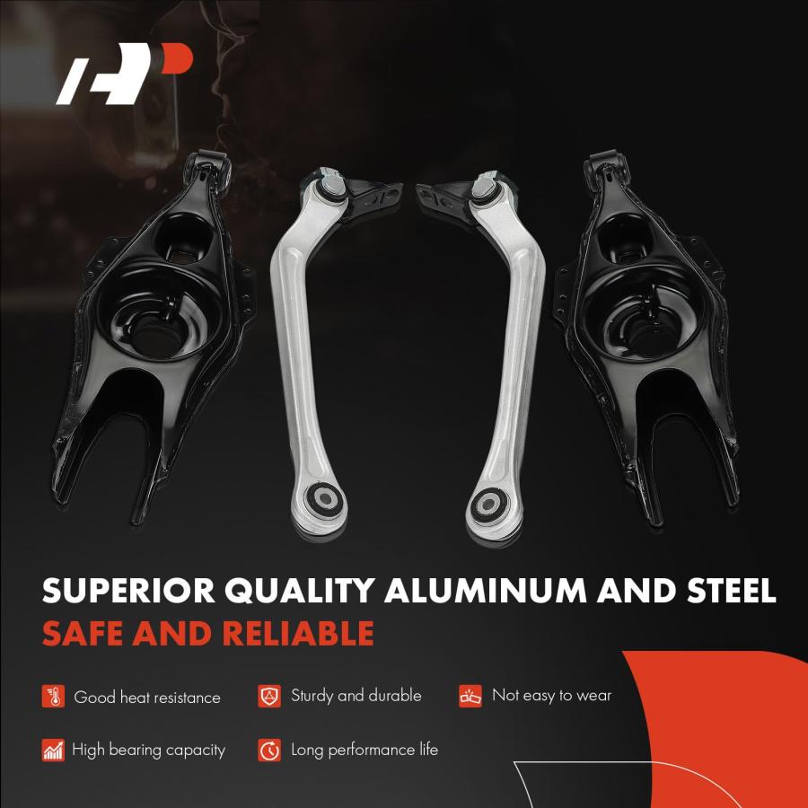 A Premium Set of 12, Rear Upper Lower Control Arm, Sway Bar Link 並行輸入品の画像
