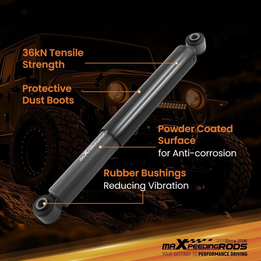【並行輸入品】maXpeedingrods 5 7” Rear Lowering Shock for Chevy Silverado/GMC S_3