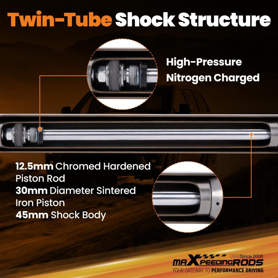 【並行輸入品】maXpeedingrods 5 7” Rear Lowering Shock for Chevy Silverado/GMC S_9